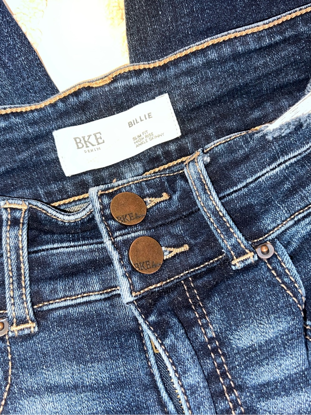 BKE “Billie” Slim Fit High-Rise Skinny Jeans